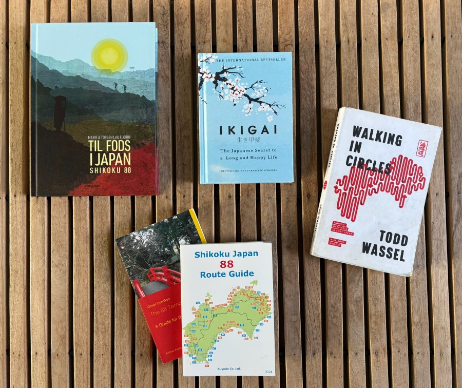 Bøger om Shikoku 88 i Japan