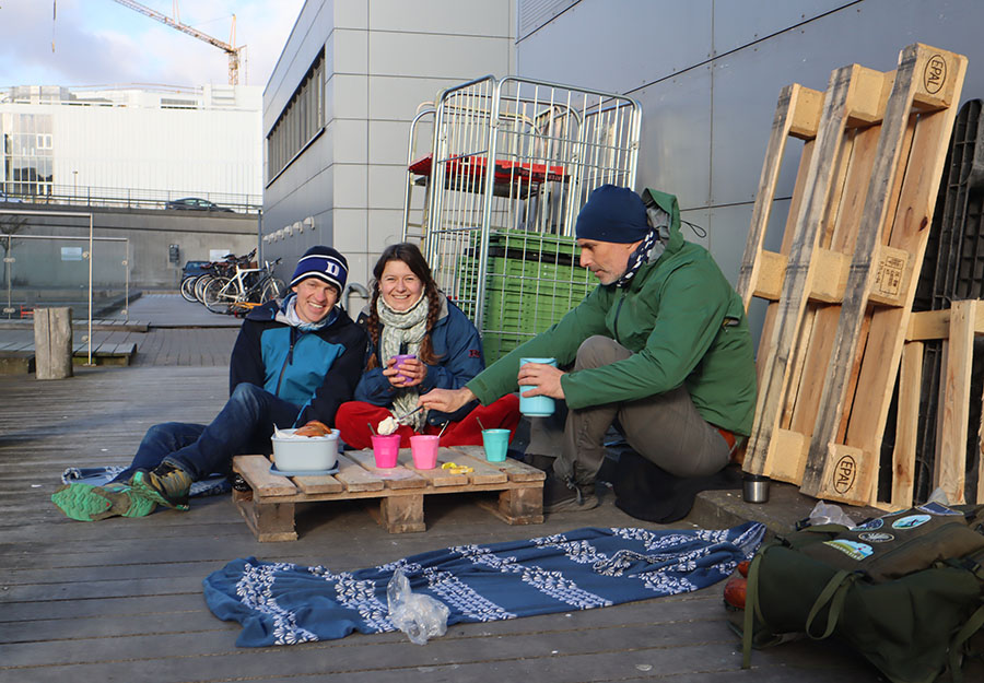 Picnic på Havneringen i København