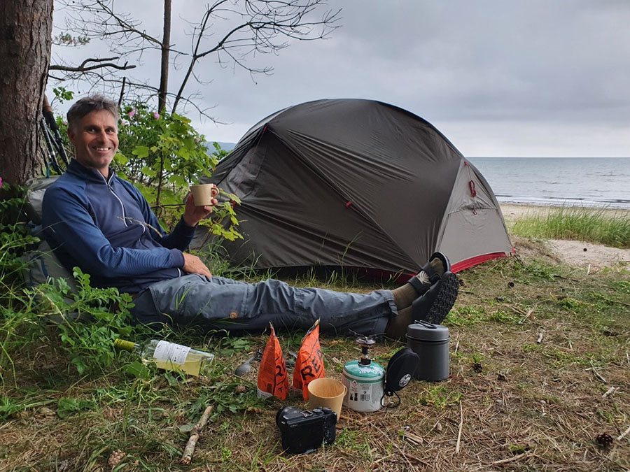 Allemannsretten Sverige telt på stranden