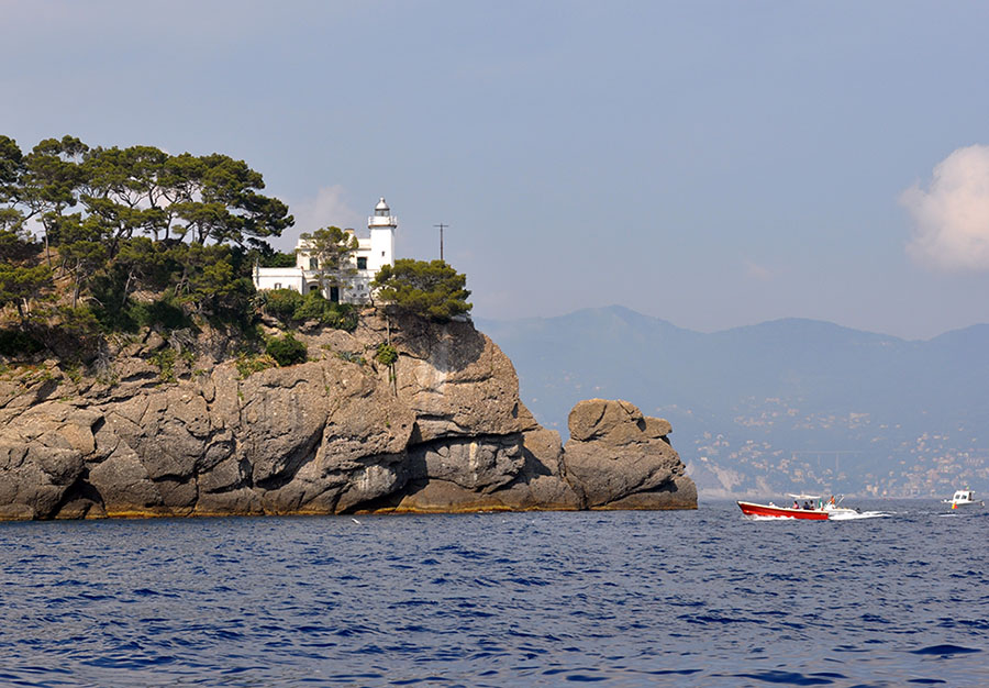 Sejle fra San Fruttuoso til Camogli