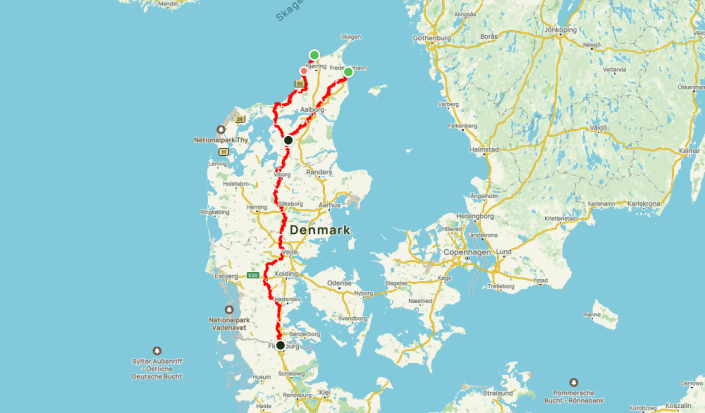 VANDRERUTE Almindsø rundt: Cirkelbroer, skov og søbad (4 km) - Frie fodspor