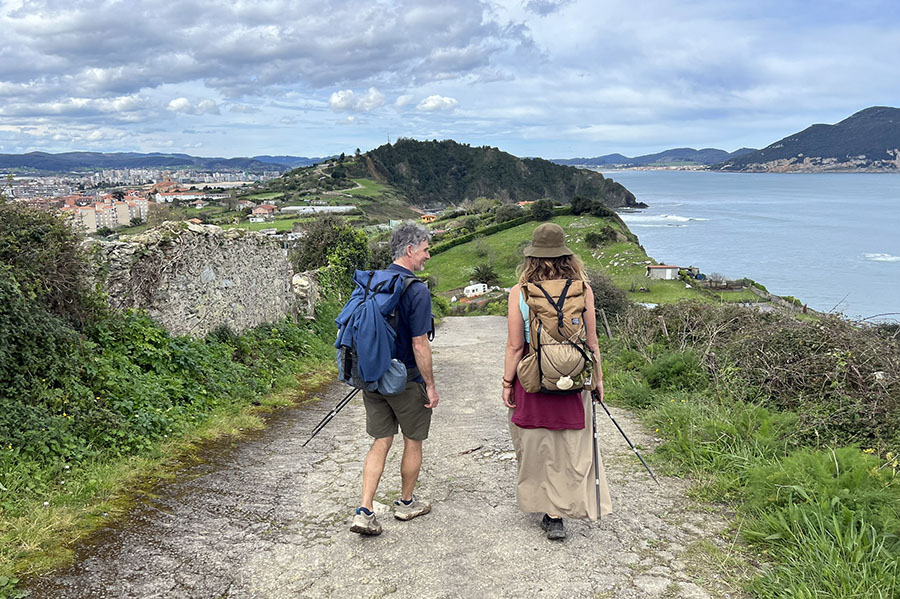 På vej til Laredo på Camino del Norte