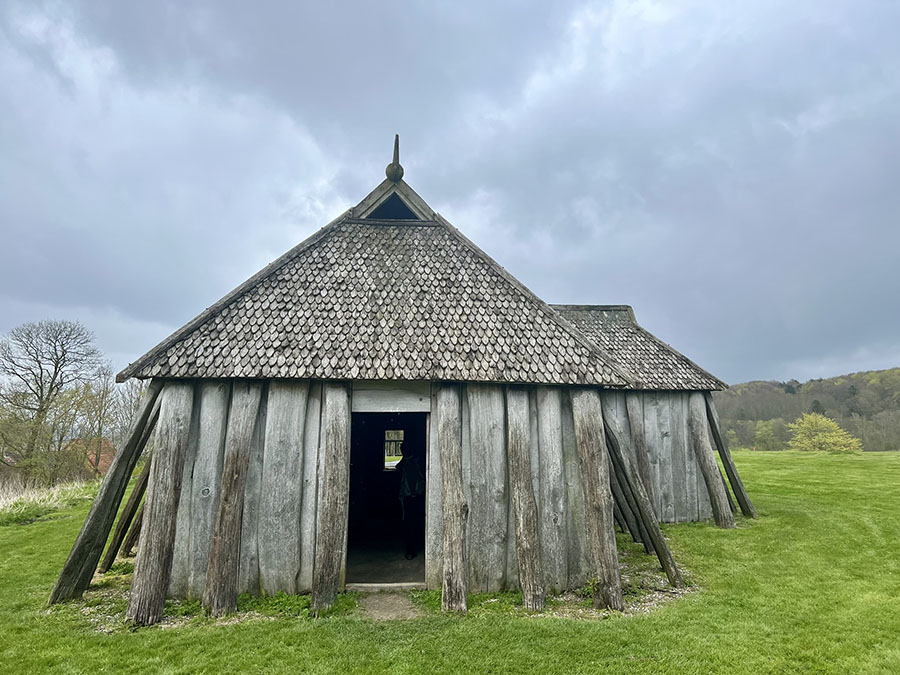 Langhallen ved ringborgen Fyrkat