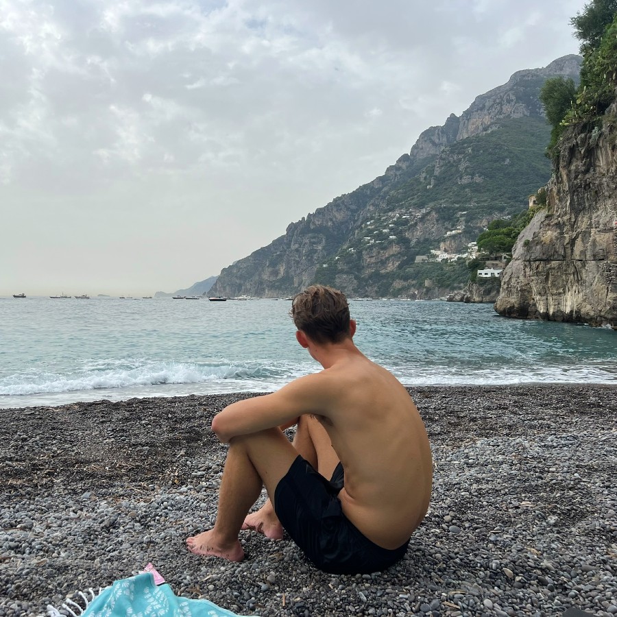 Praia de Arienzo ved Positano på Amalfikysten 