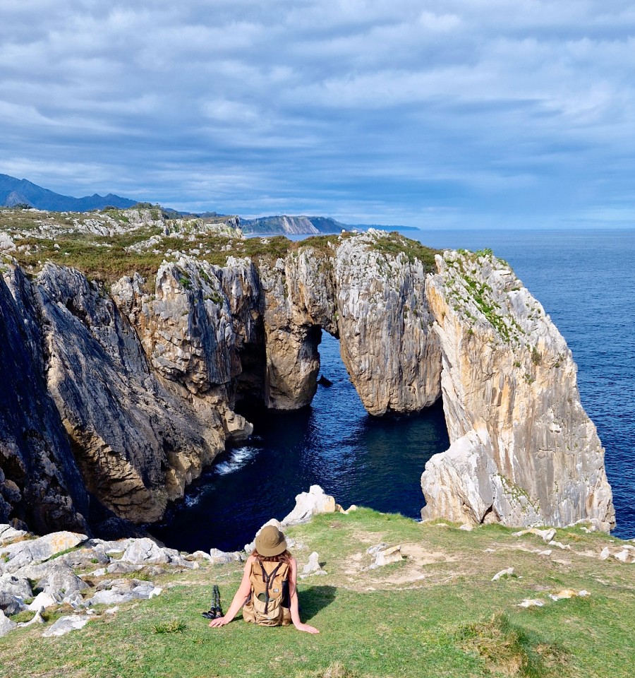 Alternativ rute på Camino del Norte mellem La Franca og Pendueles