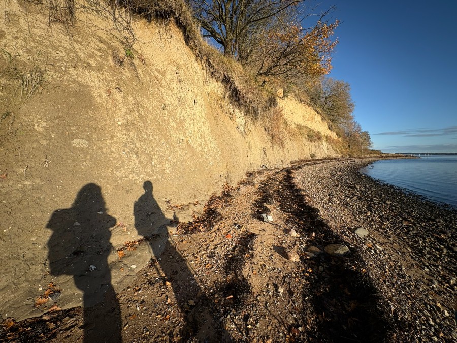 Skrænt på Blue Walk fra Skive til Sundsøre