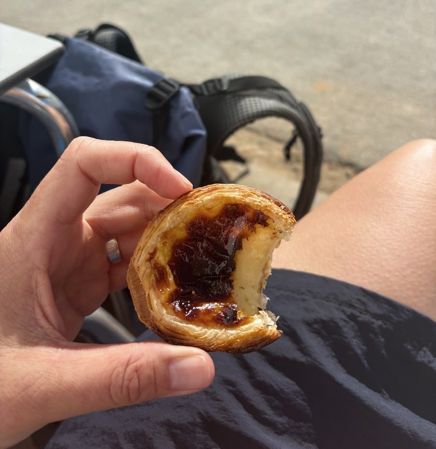 Pasteis de nata på Fishermen's trail