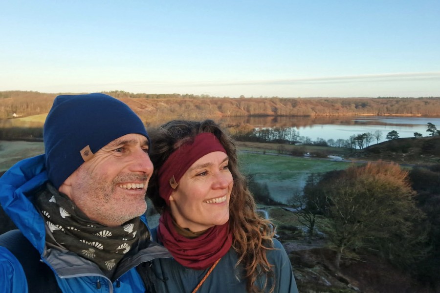 Frie fodspor på Gletsjerruten ved Hald Sø og Dollerup Bakker - en af hærvejens perler.