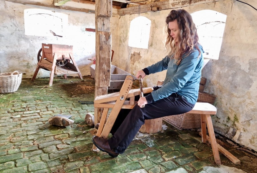 Halkær Mølle rundt på panoramaruten (4,5 km)