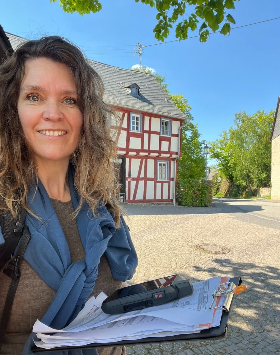 Marie Lau Florin arbejder med certificering hos Deutsches Wanderinstitut