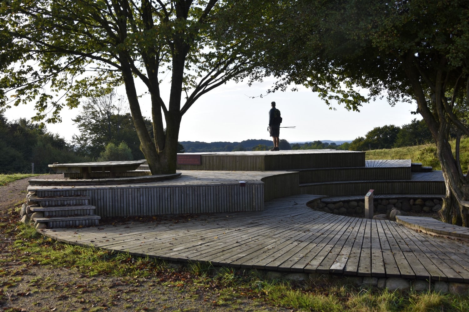 Pausested ved Skamlingsbanken