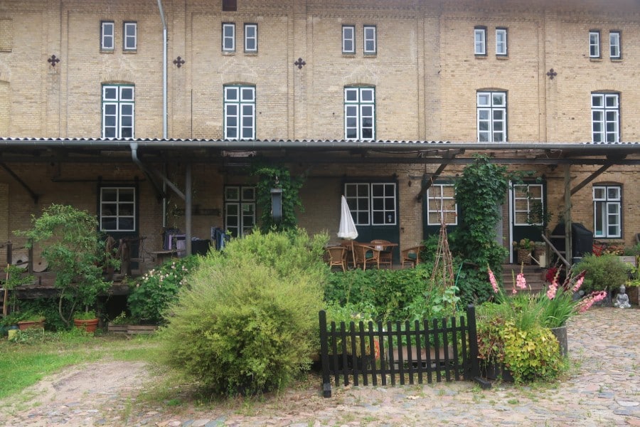 Boliger i den gamle Selker Mühle ved Hedeby