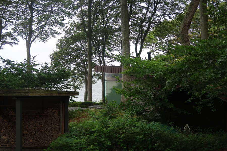Hus i Meierwik ud til Flensborg Fjord