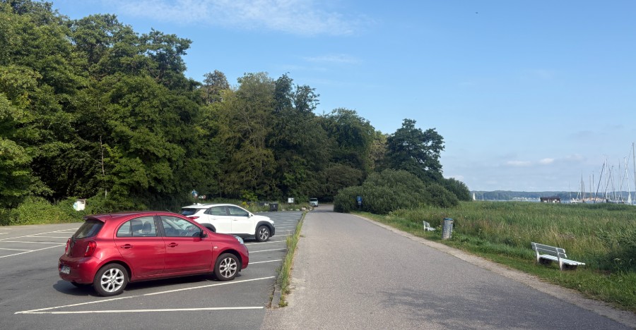 Gratis parkering ved Lyksborg