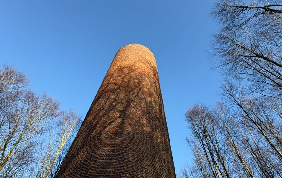 Vandtårn på Hammer Bakker Ruten - en af Hærvejens perler.