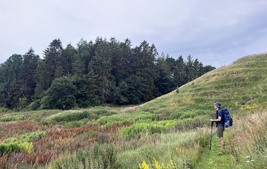 Smukke udsaigter i Kastbjerg ådal