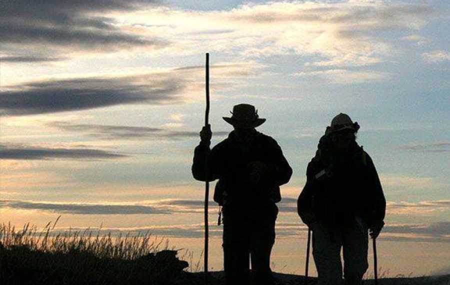 Med-en-erfaren-pilgrim-paa-camino