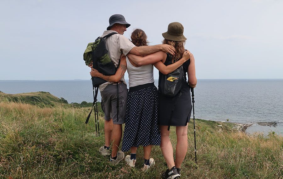 Vandrere på Lushage