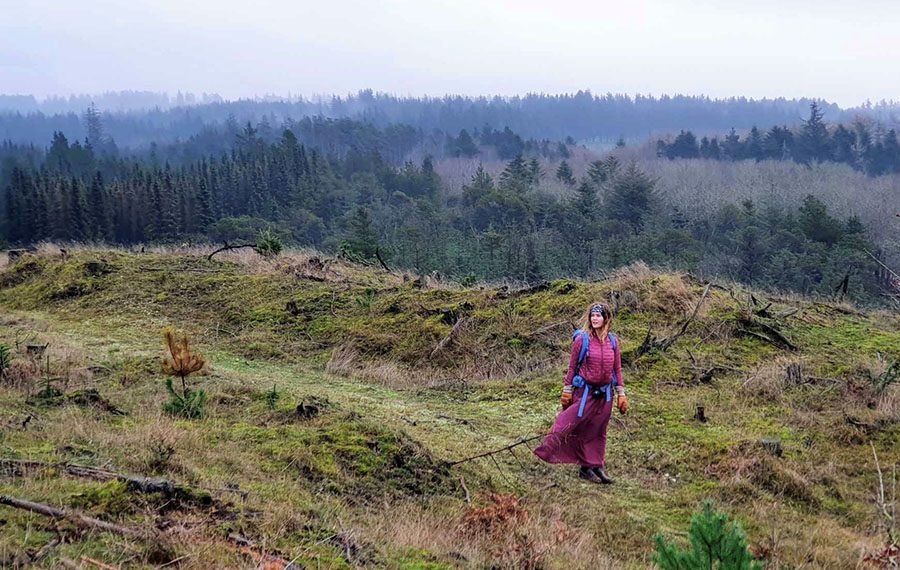 Klitlandskab i Nationalpark Thy